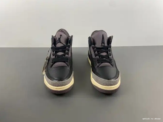 Cheap FZ4811-001 Air A Jordan x Maniere 3 Ma Black 0514